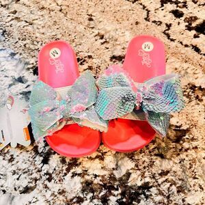 JO JO Siwa Pink Slides Sandals Size Medium